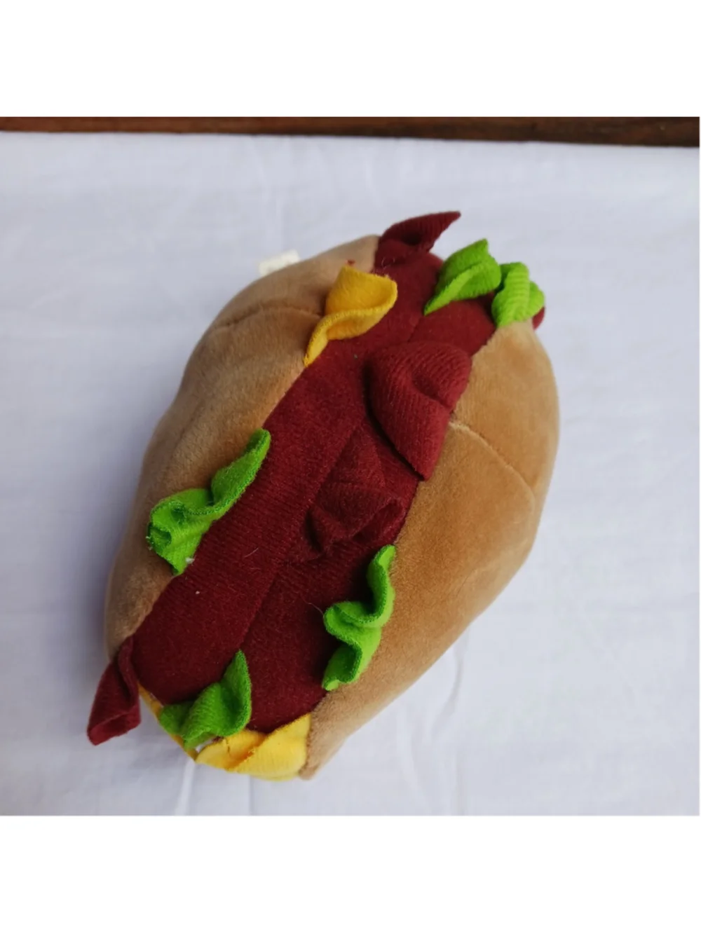 Dandee Collectors Choice Toys Plush Taco Smiling Face 6”